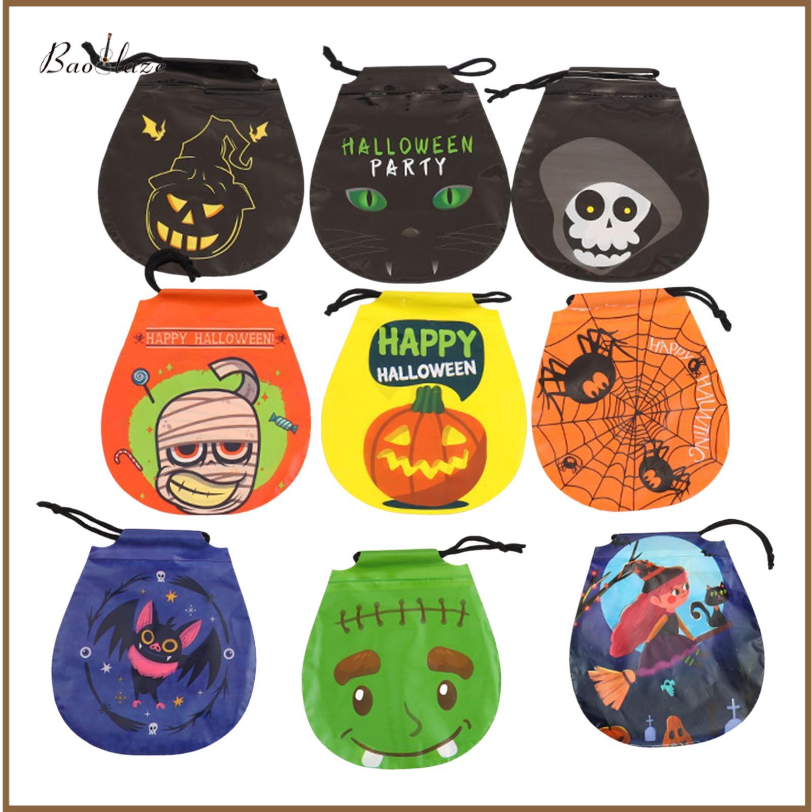 72Pcs Drawstring Goody Bags Packing Party Favors Halloween Candy Bag Packs Pouch ราคา 642 บาท*ส่งฟรี