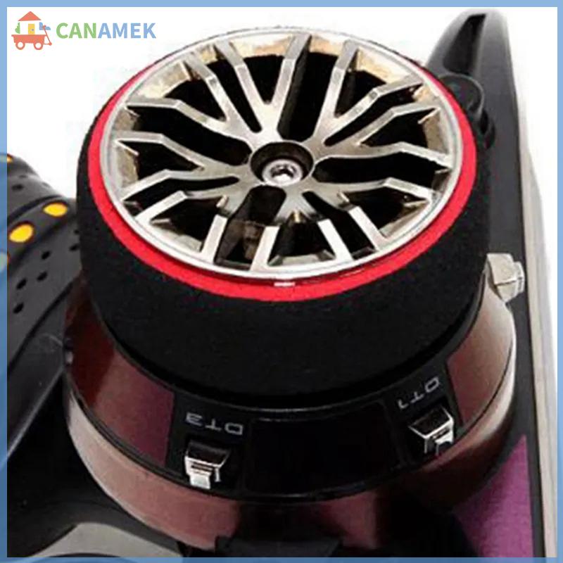 CANAMEK Phổ xe Transmitter chỉ đạo Wheel miếng bọt biển các bộ phận cho Futaba 3pv 4pv