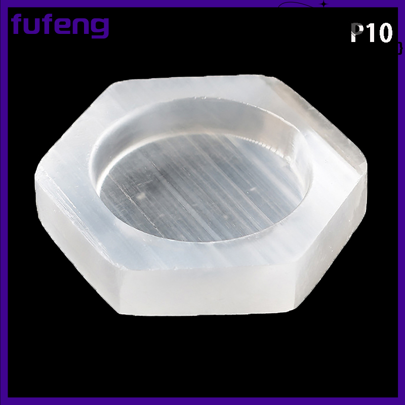 fufeng 1Pc Selenite Crystal Bowl Plate Rough Carved Quartz Crystal Grid Fengshui Quartz Mineral Chakra For Home Decor Healing Gift