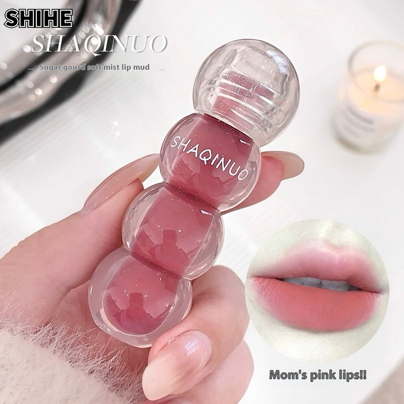 Velvet Lip Mud Long-Lasting Makeup Lip Mud Matte Finish Lip Lacquer White Lip Gloss Lipstick