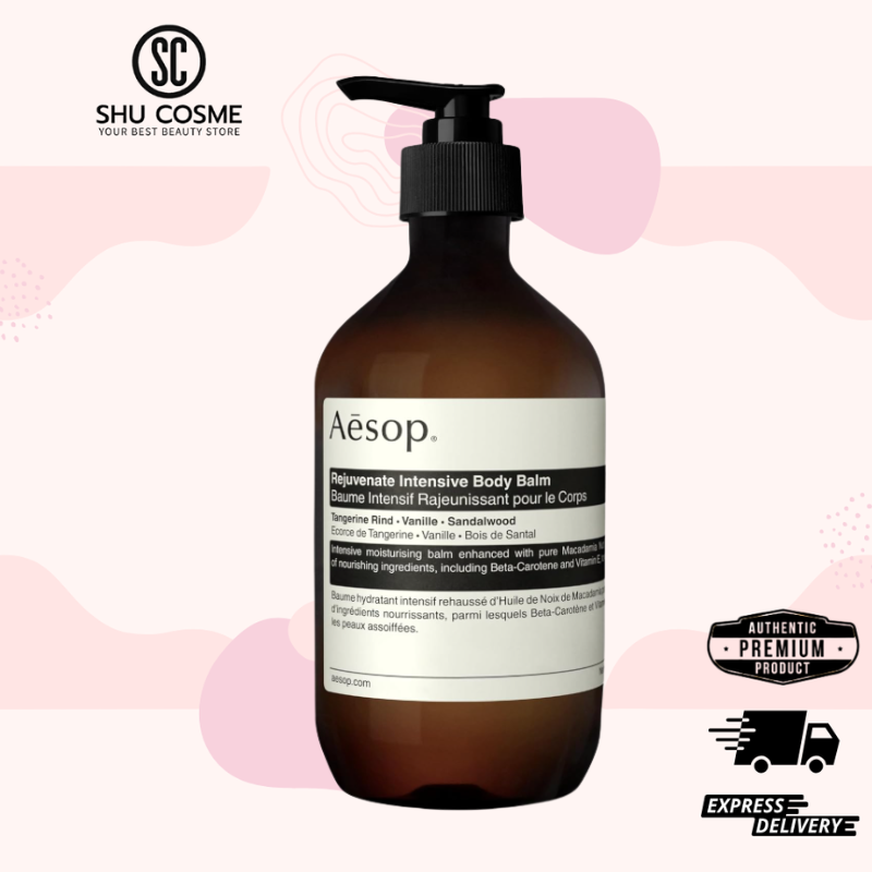 Aesop Rind Concentrate Body Balm 500Ml - Hydrating Citrus