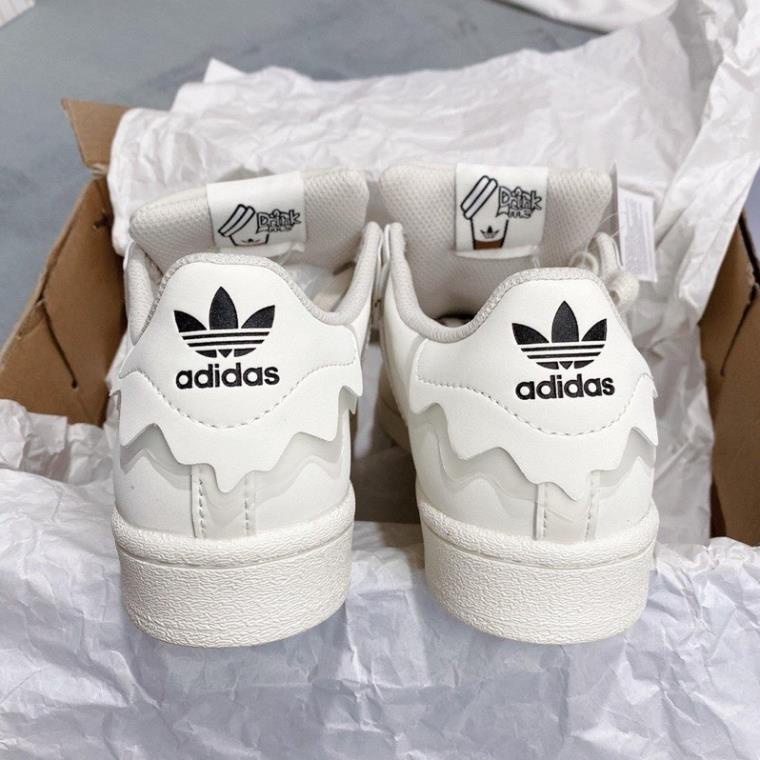 Giày Adidas Superstar ,Giày Thể Thao Nữ Mẫu Mới Adidas Sò 3 Sọc Dành Cho Nữ Full Phụ Kiện