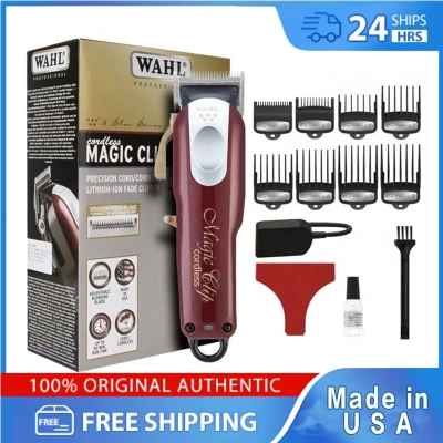 2021 new WAHL hair Clipper Professional 8148 5-Star Magic Clip Cord Cordless Hair Clipper for Barbers and Stylists - Easy Fades and Haircuts with Long 90+ Minute Run Time for Professional Barbers and Stylists - Model 8148
