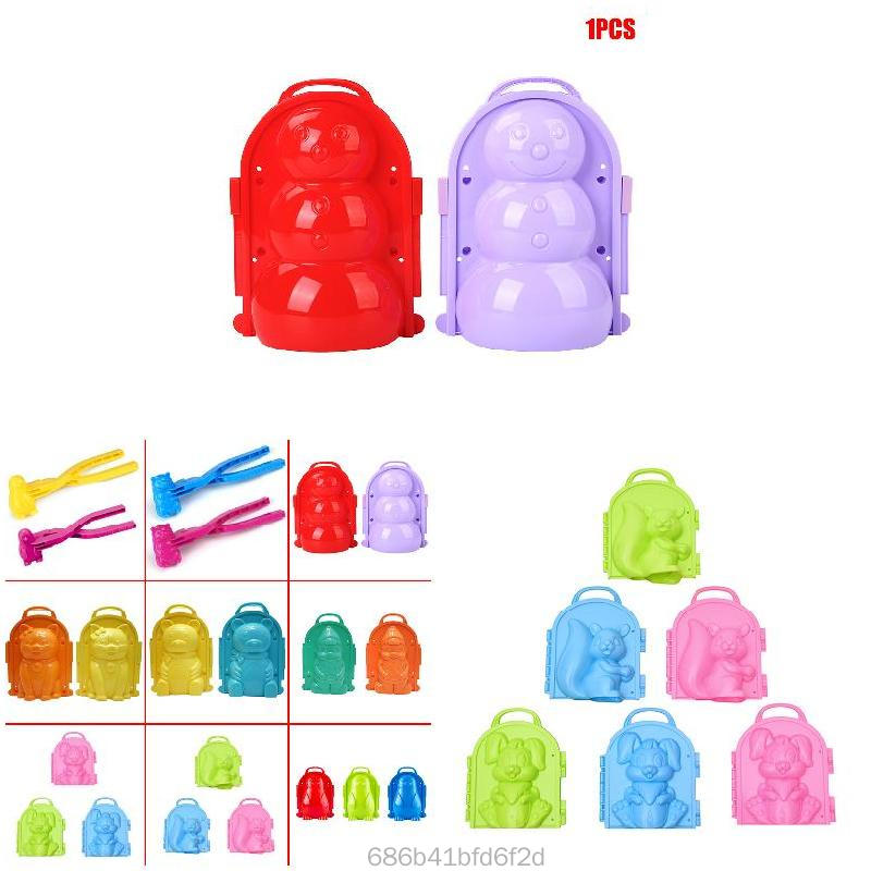 Snow Mold Ballball Maker Clip Snow Sand Mold Mold Toy cho trẻ em ngoài trời mùa đông TF-Mel-VN
