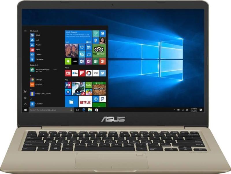 ASUS VIVOBOOK S430U-NEB154T ICICLE GOLD (I5-8250U/4GB/1TB+128G SSD/14/MX150 2GB/WIN10/2YRS)