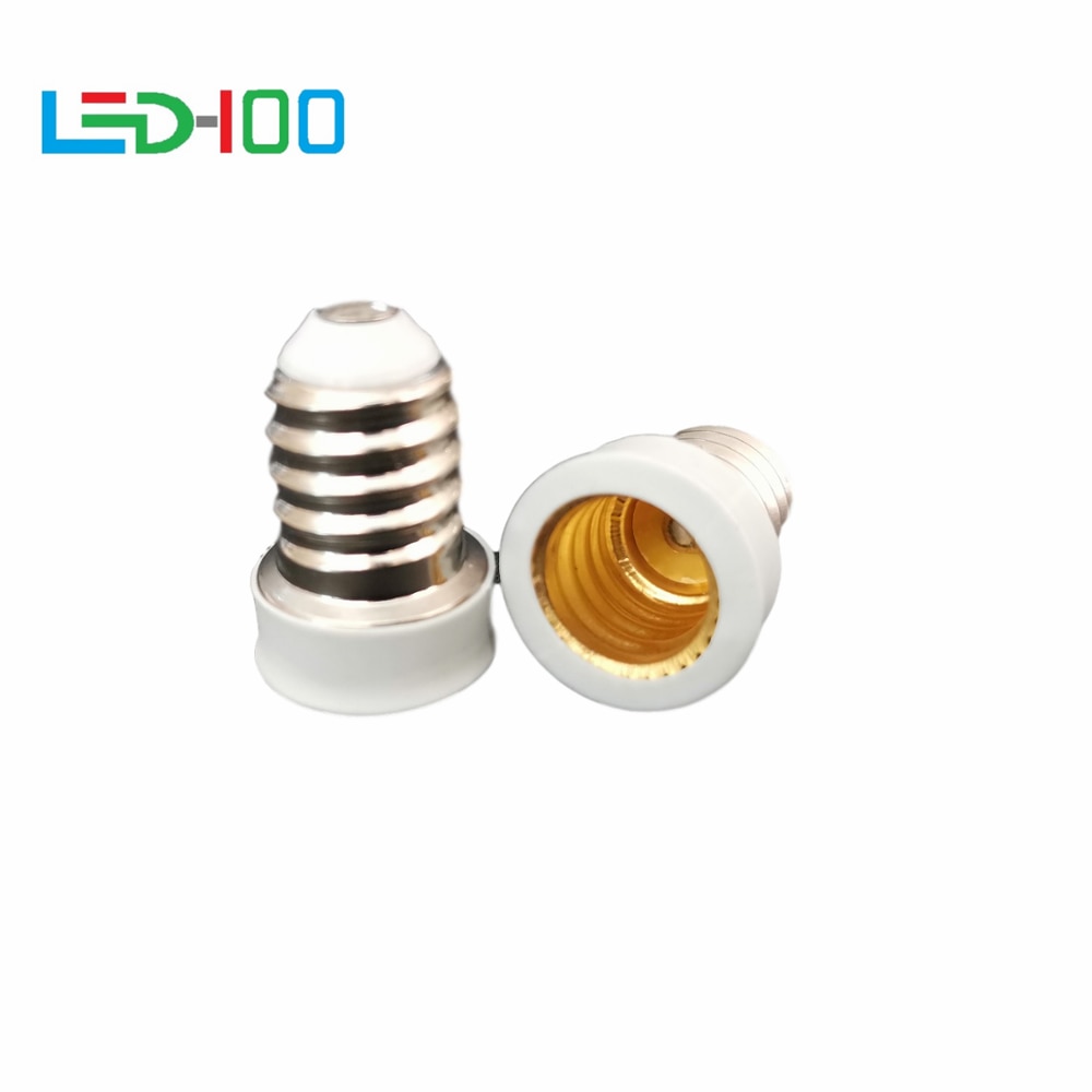 New E14 để E12 cơ sở Adapter chuyển đổi đèn Chủ Bộ chuyển đổi đèn