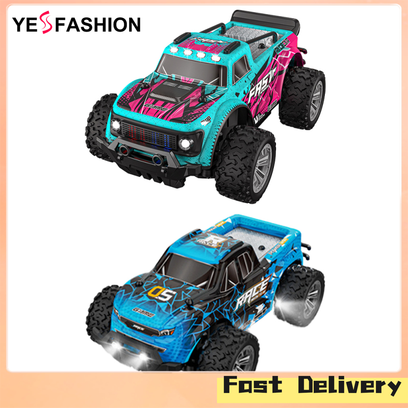 Yesfashion Remote Control Car For Boys 2.4G High-speed 1:20 Off-Road RC Car Model With Light Climbing Vehicle Toy Gifts For Kids KF23 ราคา 470 บาท*ส่งฟรี