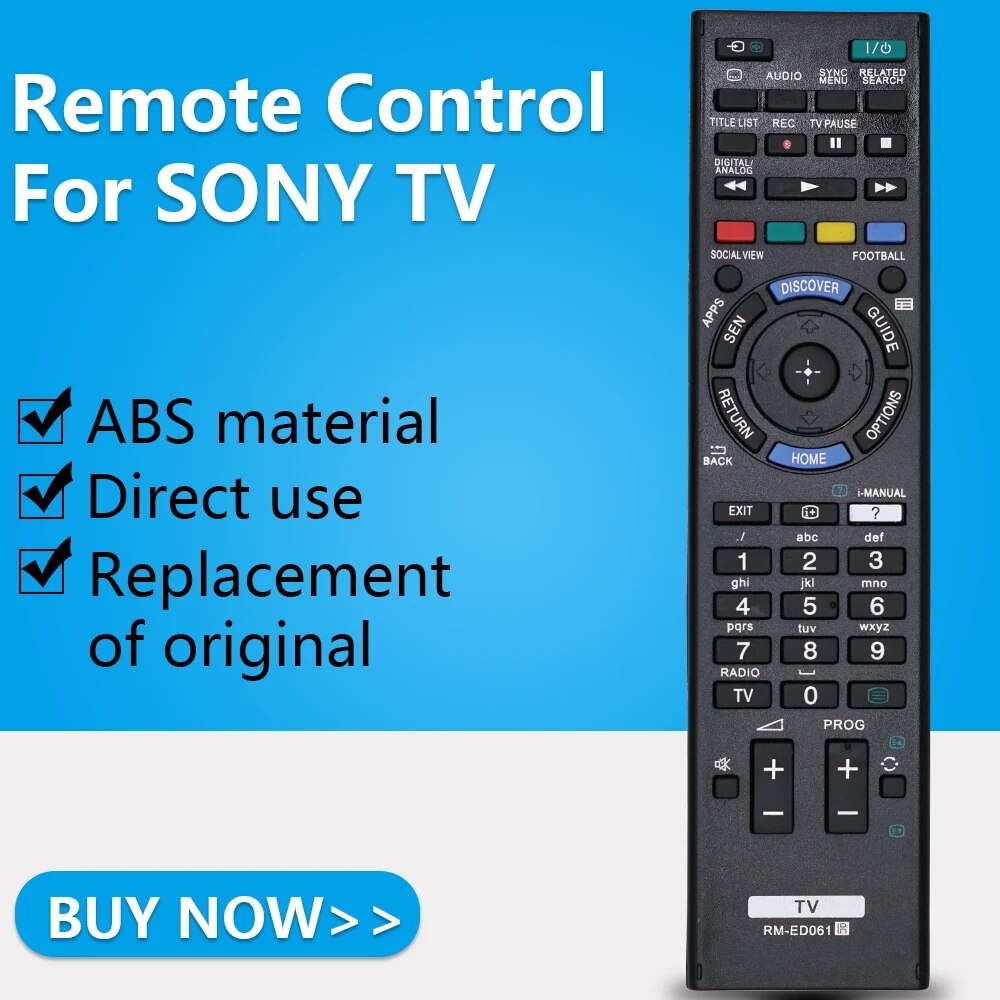 ZF Cho Sony điều khiển từ xa TV RM-ED061 KDL-42W705B 32w705b 50w656a 65w855a 32w600a/603a/605A/650A 48w585b 48W600B 42/32w705b