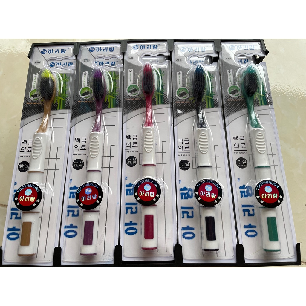 Bàn chải đánh răng hàn quốc sợi siêu mềm