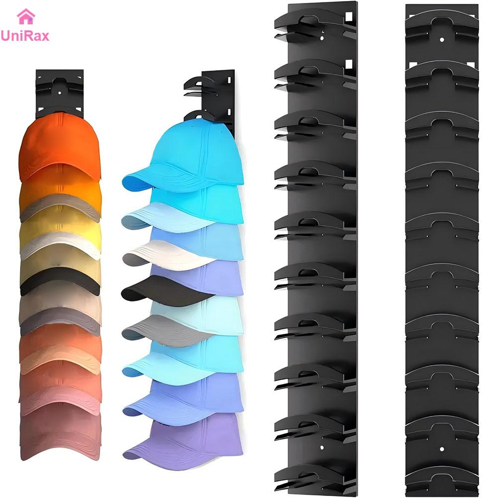 【Unirax】 Dễ dàng cài đặt giá treo mũ giữ lên đến 20 Mũ không khoan cài đặt 【sẵn sàng】