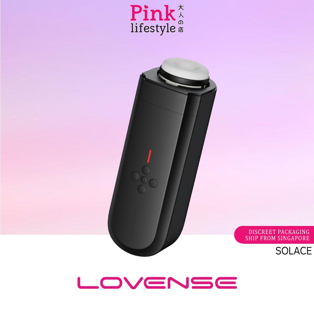 Lovense Solace Pro Ai-Powered App-Controlled Thrusting Masturbator For Men  - Sync Stroker | Lazada Singapore