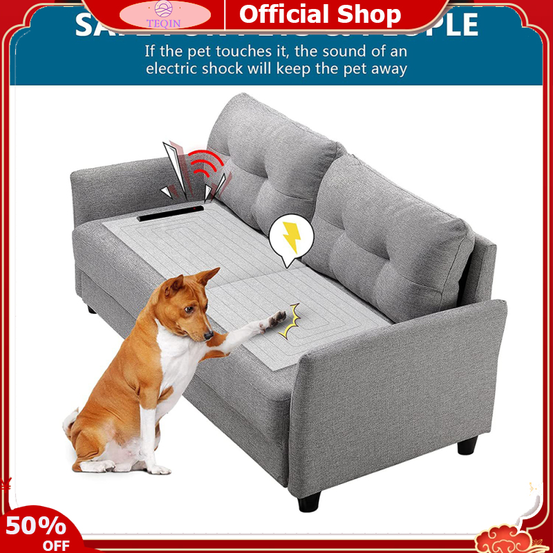 TEQIN toy new Electronic Shock Mat Pet Dog Training Mat Indoor Shock Safe For Dog And Cat Puppy Training Scratcher Board Sofa Dog Bed Mat ราคา 693 บาท*ส่งฟรี