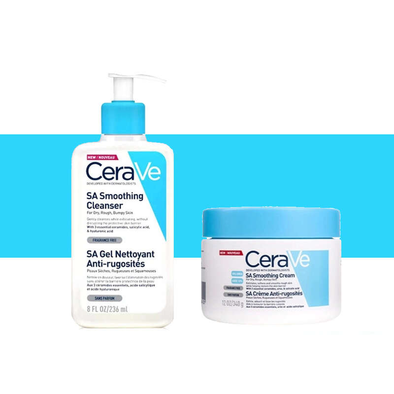 Sữa rửa mặt làm dịu chứa Axit Salicylic SA, tẩy tế bào chết nhẹ nhàng cho dễ bị mụn, da gập ghềnh CeraVe 236ML