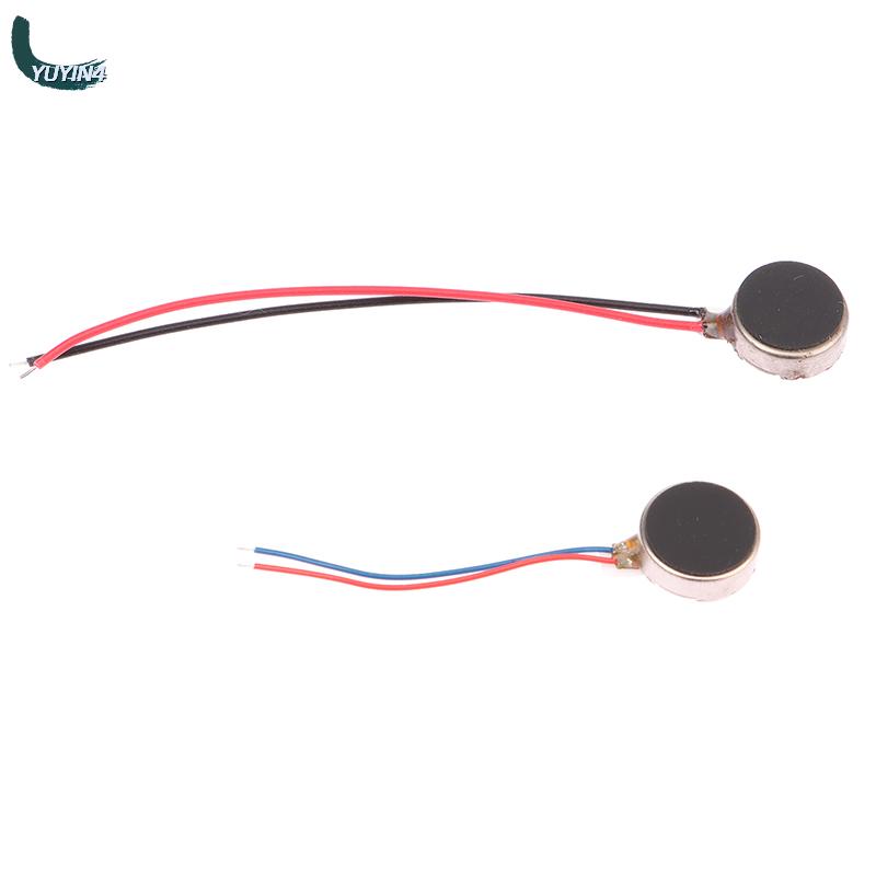 YUYIN4 5Pcs 1034 Micro DC Rung Động Cơ Phẳng Rung Moteur Nút Động Cơ Cho Điện Thoại Di Động Điện Thoại Đồng Hồ Máy Tính Bảng Massager Rung Động Cơ