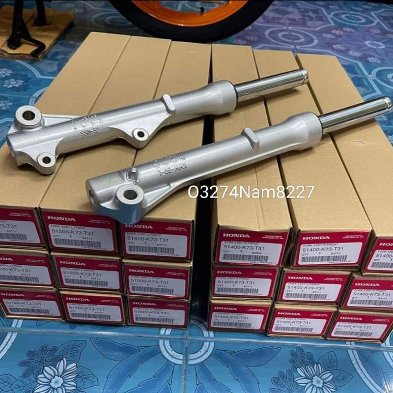 Cặp phuộc giảm sóc trước xe FUTURE LED, WAVE 125 zin Honda thái Giá 3,896,000 Đồng*Miễn phí vận chuyển