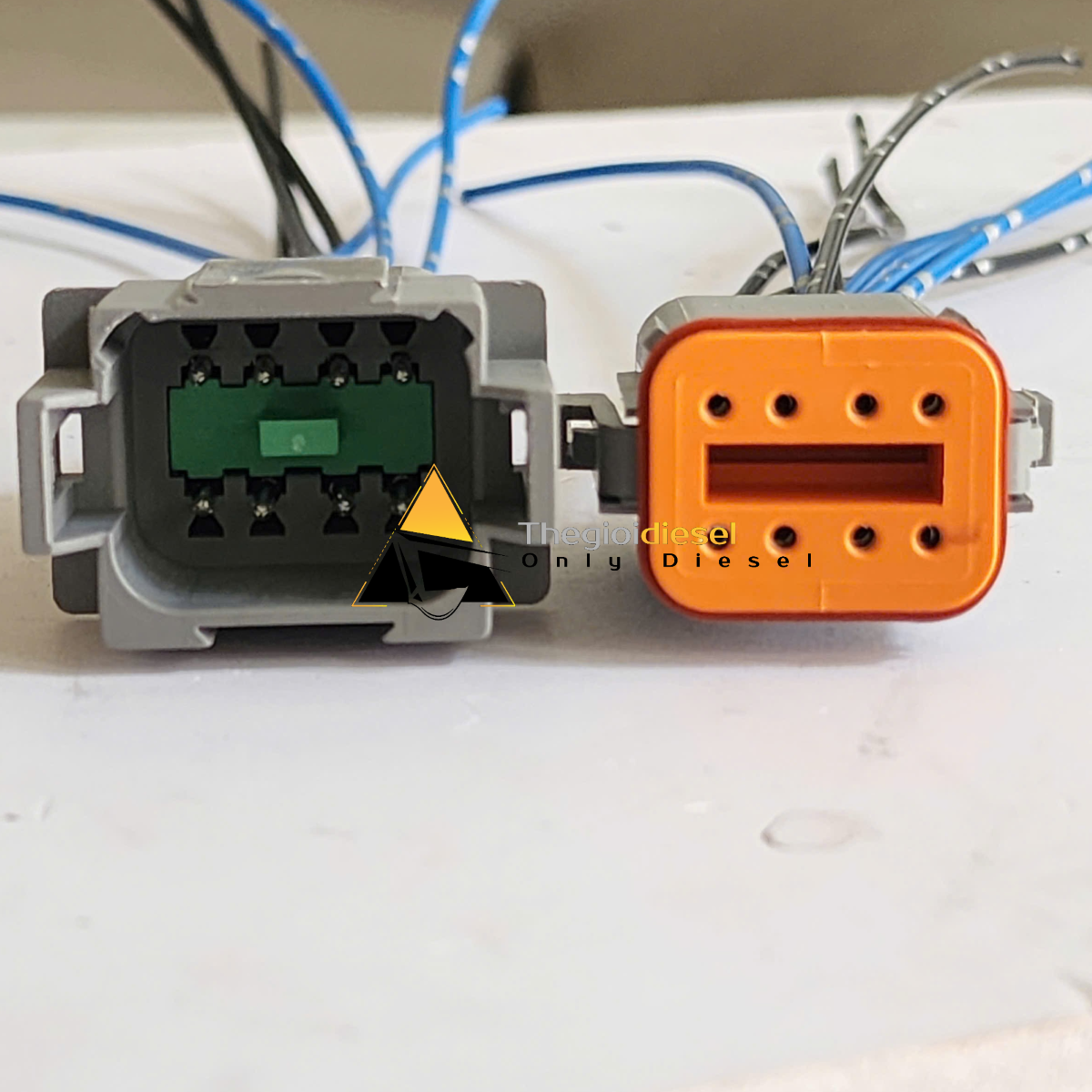 Giắc động cơ tiếp nhiên liệu,động cơ bướm ga Carter CAT312C 320D 325C 8 pin