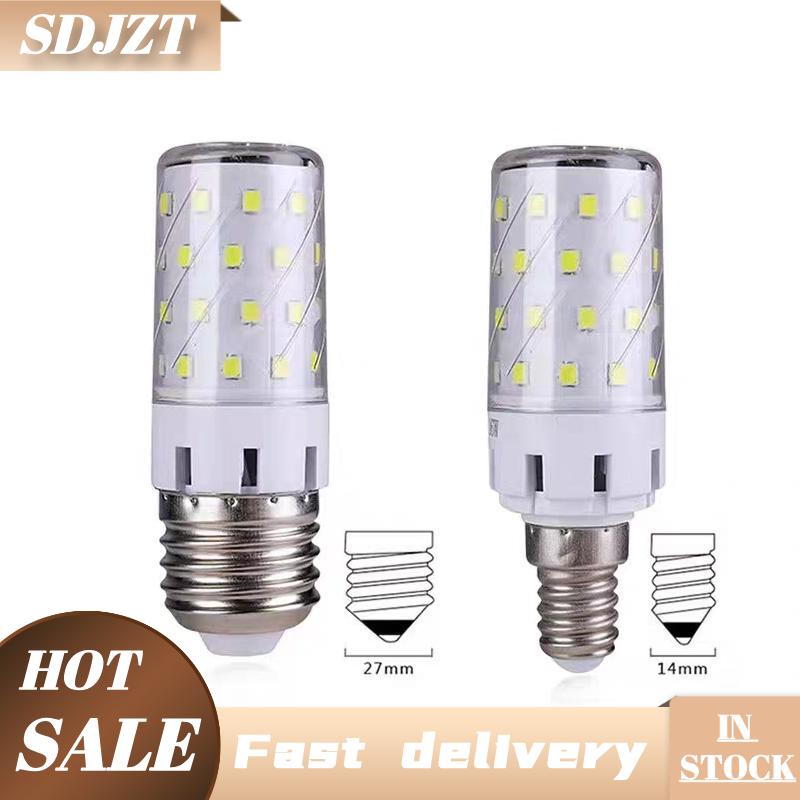 SDJZT โคมไฟข้าวโพด LED 12W แข็งแกร่ง3000K 6000K ที่วางโคมไฟ E14 E27บ้านแสงไฟฉุกเฉิน Bombillas Home ราคา 42 บาท*ส่งฟรี