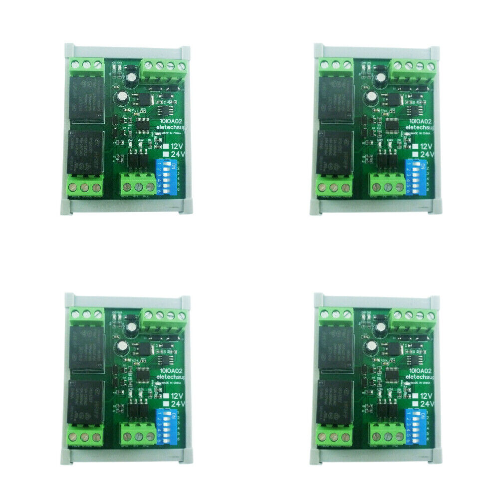 【Premium Quality】 24vdc 2 Channel 2di-2do Modbus Rtu Rs485 Relay Npn Input Relay Plc Io Expanding