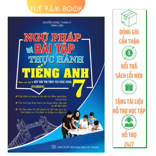 Sách - Ngữ pháp và bài tập thực hành Tiếng Anh 7 (Kết nối tri thức với cuộc sống)
