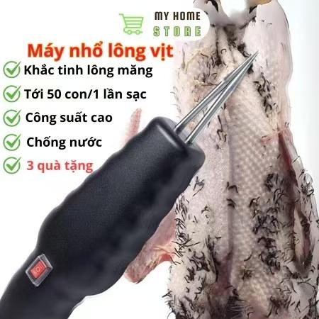  Máy nhổ lông vịt cầm tay  tích điện sử dụng động cơ kép nhỏ gọn tiện lợi   HÀNG TỐT   