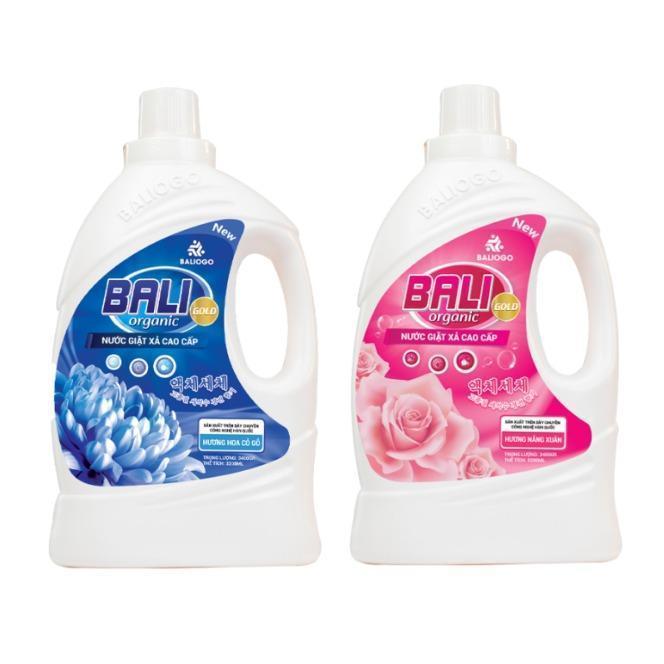 Bali Gold Organic Laundry Detergent 3.2 Liter (Combo of 2 Cans) Mild, Concentrated Fragrance, Long-Lasting Scent - 3