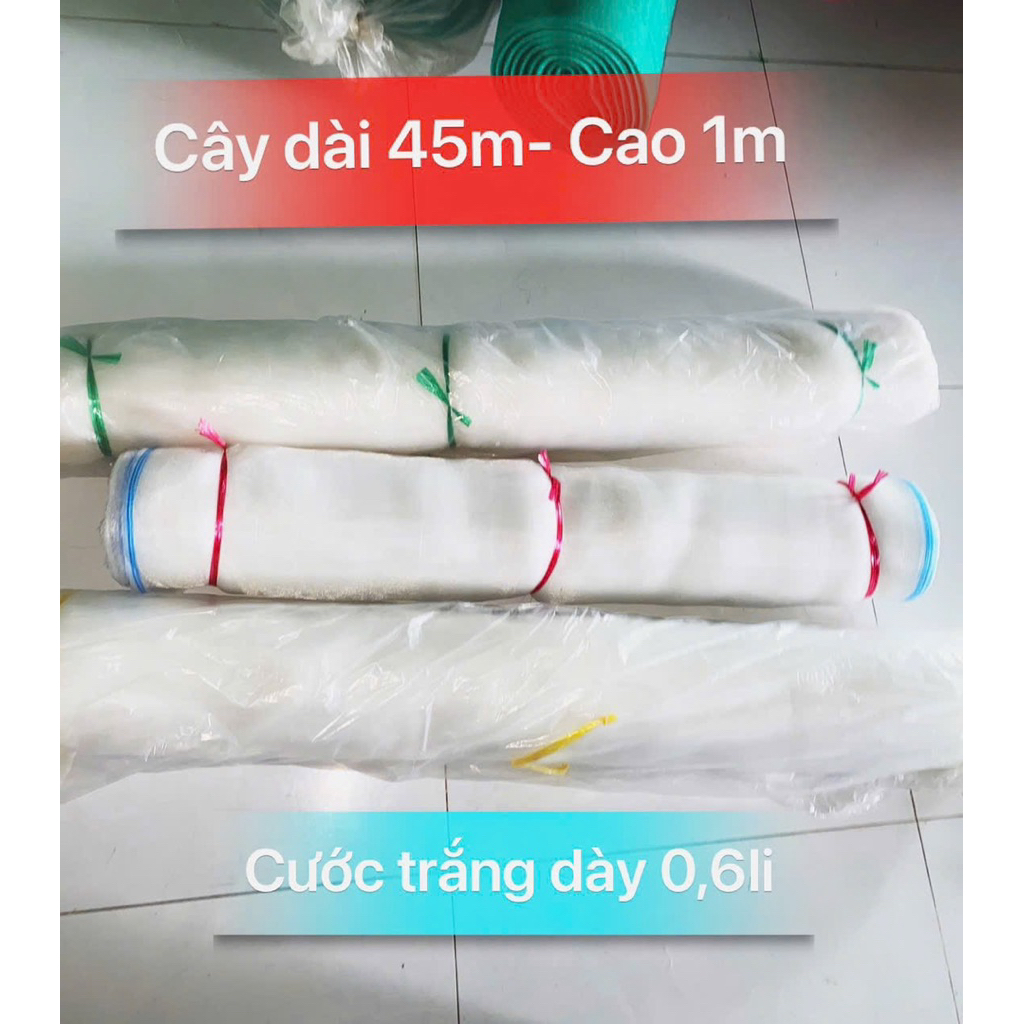 45m cước chắn côn trùng khổ 1m dài 43-45m