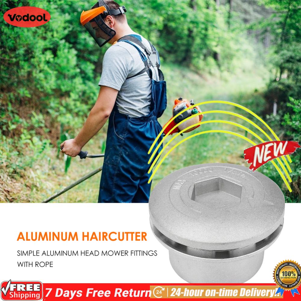 [Vodool Flagship Store]อลูมิเนียมสายTrimmerหัวเครื่องตัดหญ้าTrimmerหัวอะไหล่ 4 เส้นสำหรับTrimmerเครื่องตัดWeed Eater ราคา 79 บาท*ส่งฟรี