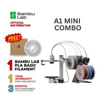 Bambu Lab A1 Mini Combo Full-auto Calibration. 4-Color Printing with AMS lite Under 48 dB Noise 3D Printer