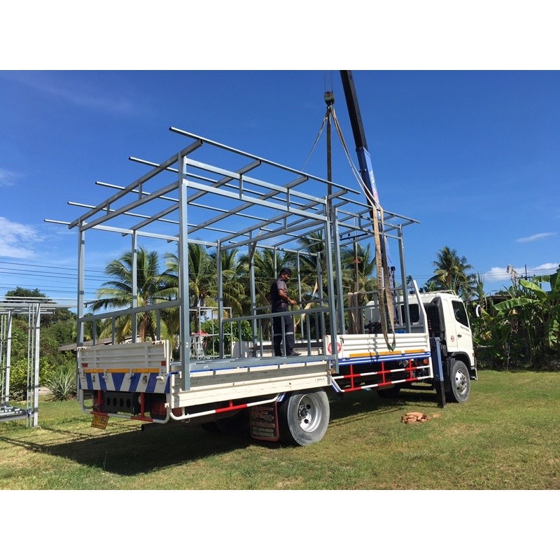 Promotion: Sold in Pairs. Knockdown House Frame, 3X3 Meters. Selling 2 Units for 54,900 Baht. ราคา 74,120 บาท*ส่งฟรี