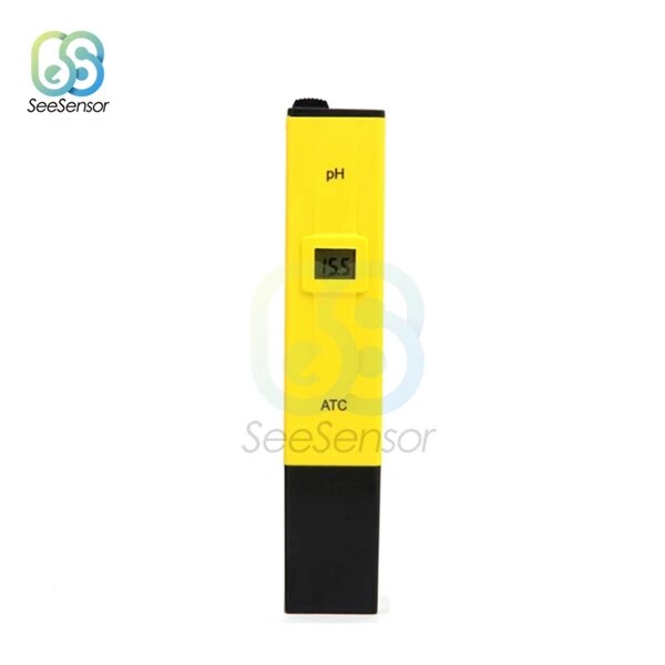 Sáng tạo các-Tốt nhất PH 0.1-14.00 xách tay kỹ thuật số Đồng hồ đo độ PH Bút thử cho chất lượng nước hồ cá phòng thí nghiệm PH với ATC