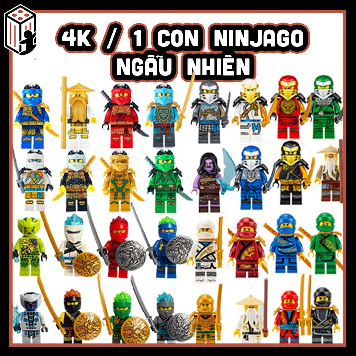 Ninjago Mô hình Đồ chơi Lắp ráp Nhân vật Người hùng GRNN