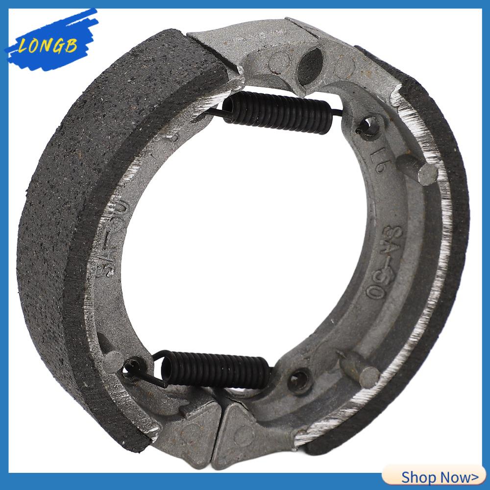 LONGB loại Má phanh xe tay ga điện Đen Dừng điện Má phanh Bền bỉ Má phanh tang trống Cho MAX G30 Xe tay ga điện