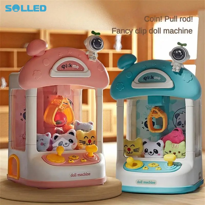 Mini Claw Machine Claw Machine For Kids With Sound And Light Funny Game And Gift For Party Girls Boys ราคา 436 บาท*ส่งฟรี