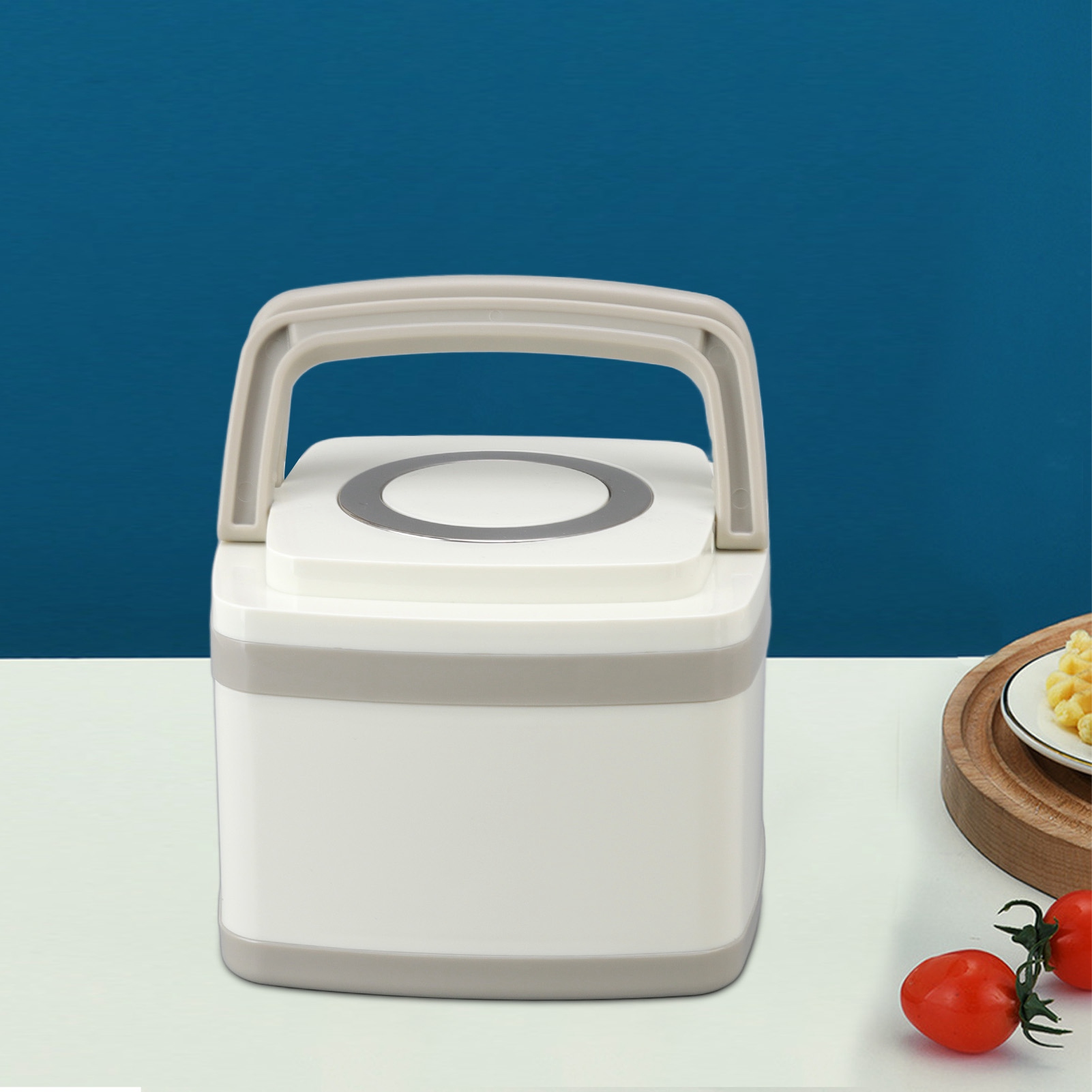 Hộp đựng cơm trưa Bento cách nhiệt Dung tích lớn Hộp đựng bữa trưa di động nhiều lớp dành cho ngoài trời