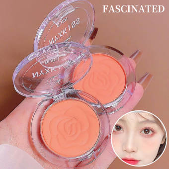 Phấn Má Hồng Đơn Sắc Màu Lì mini Trang Điểm Làm Đẹp Thời Trang Hàn Quốc FASCINATED