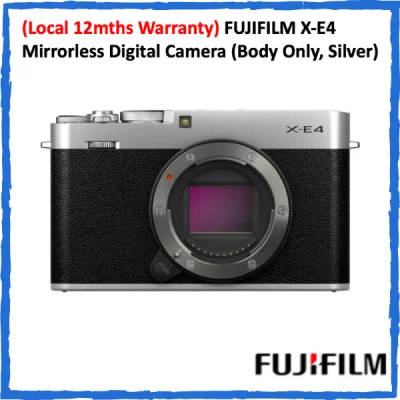 (Local 12mths Warranty) FUJIFILM X-E4 XE4 Mirrorless Digital Camera + Freegifts