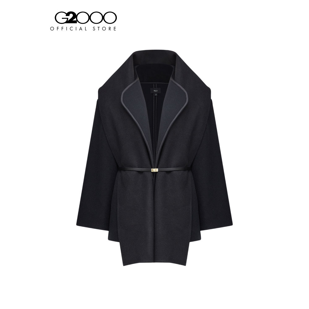 G2000 เสื้อโค้ทสำหรับผู้หญิง Regular Fit รุ่น 4829207099 BLACK ราคา 6,740 บาท*ส่งฟรี