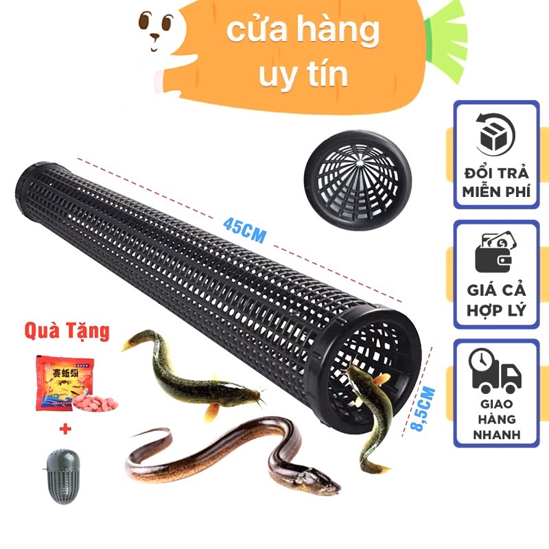 Ống trúm lươn trạch hàng loại 1 dài 62cm rộng 10cm siêu đẹp siêu bền