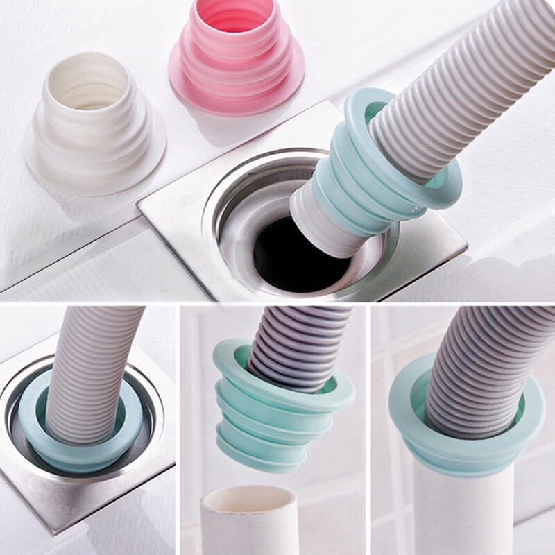Kiểm Soát Cống Seal Nhẫn Niêm Phong Cắm Khử Mùi Kính Thiên Văn Tank Hệ Thống Thoát Nước Vòng Máy Giặt-ESTLA