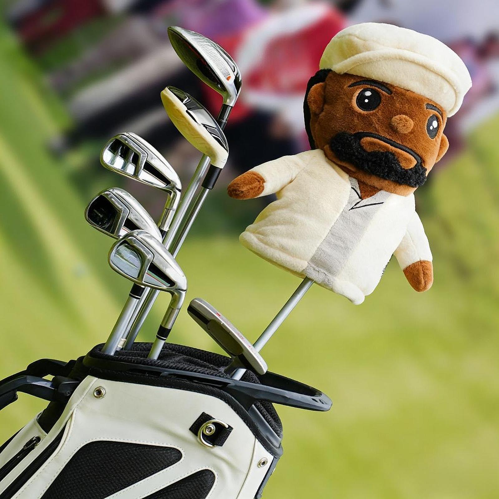 Miracle Shining Golf Club Head Cover for Driver Driver Headcover Funny Creative Universal for Men Anti Scratch Club Giveaway Golfer Gift ราคา 34,401 บาท*ส่งฟรี
