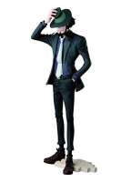 【100% original From Japan 】 Lupine III Master Stars Piece Daisuke Jigen Jigen Daisuke