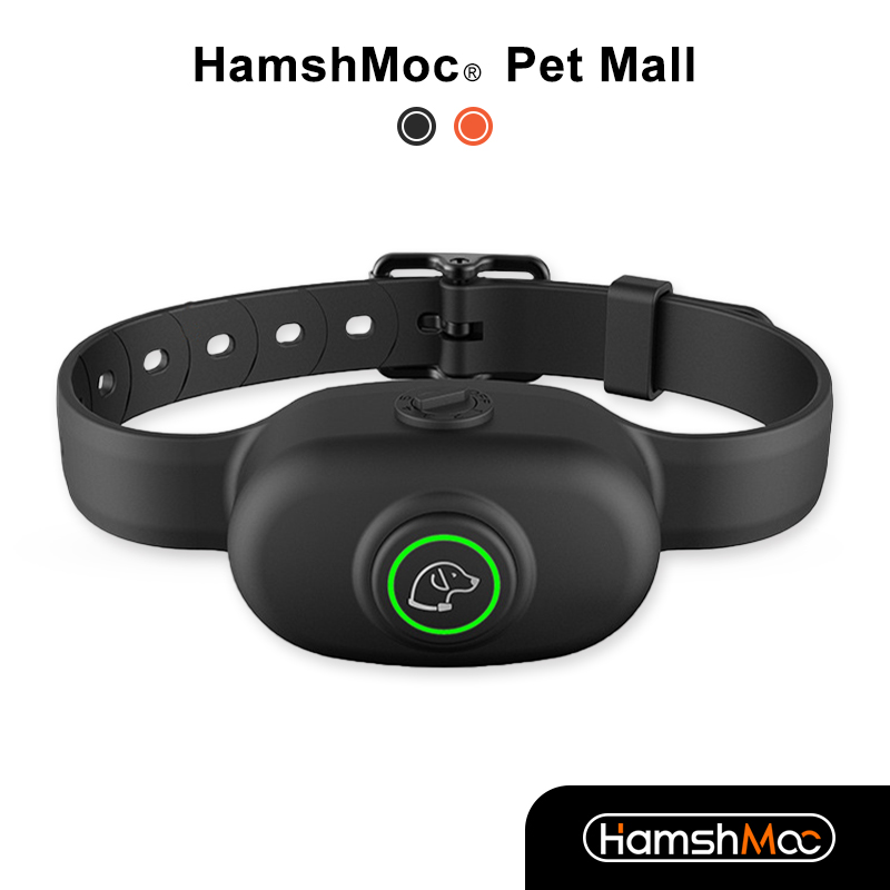 HamshMoc Chó Thông Minh cổ áo chống sủa chống nước chạy điện tự động dừng Vòng cổ huấn luyện thú cưng sủa cho chó lớn và trung bình nhỏ