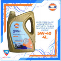 GULF FORMULA GX ADVANCE FULLY SYNTHETIC OIL 5W-40 1L/4L Motor Car - Autotech