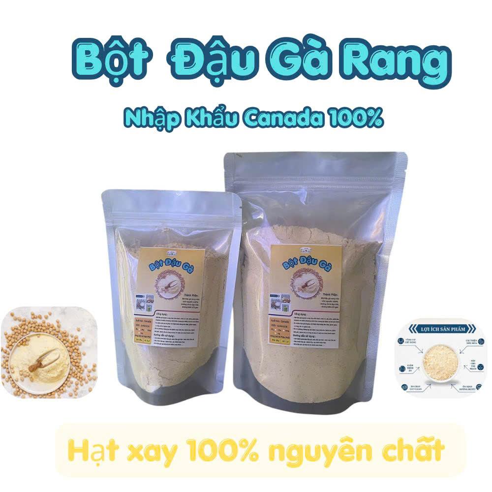 0,5kg Bột đậu gà rang chín  NGUYÊN CHẤT CANADA – TIỆM HẠT ĐẬU BÉ BA  Người ăn chay, thuần chay Người tập gym, thể thao Người ăn kiêng, giảm cân Người theo chế độ Eat Clean, Healthy
