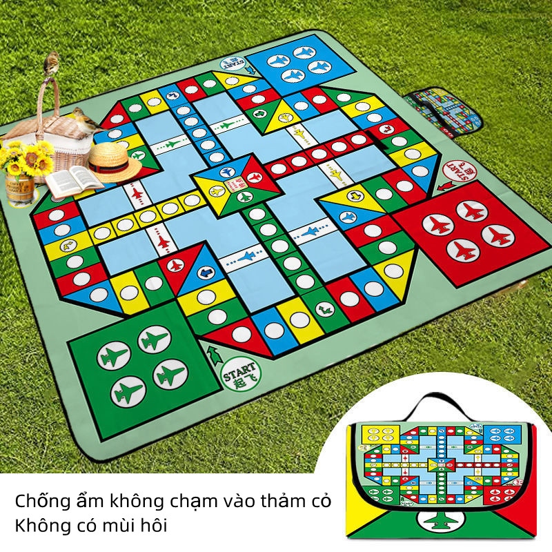 Ngoài trời chống thấm nước pad picnic pad xách tay gấp đệm đệm chống ẩm pad cắm trại
