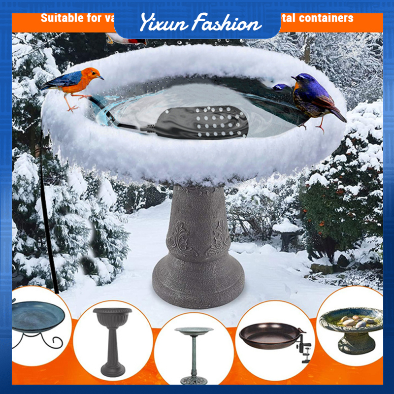 250W Utility De-Icer, Bird Bath Heater, Chicken Water Heater, Submersible Cast Aluminum Thermostatic Control Birdbath Deicer For Outdoors In Winter ราคา 819 บาท*ส่งฟรี