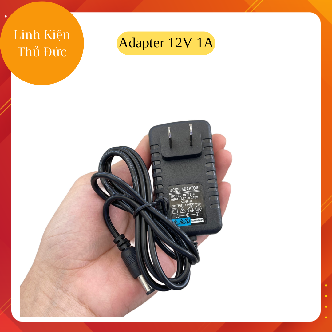Nguồn adapter 12v 1a