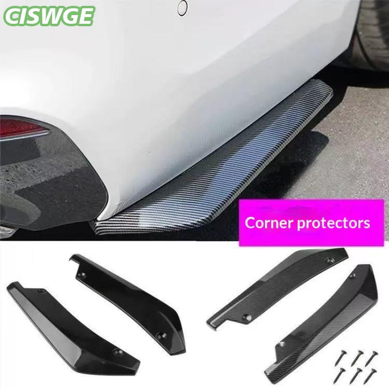 [CISWGE Auto] Bộ khuếch tán môi cản sau phổ quát cho thiết kế sợi carbon xe hơi thêm vẻ ngoài năng động và chống trầy xước Giá 38,792 Đồng*Miễn phí vận chuyển