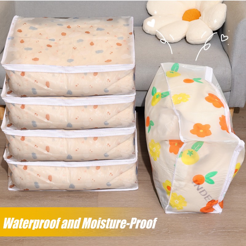 Large Capacity Dustproof Storage Bag For Quilts And Bedding_voghion.com