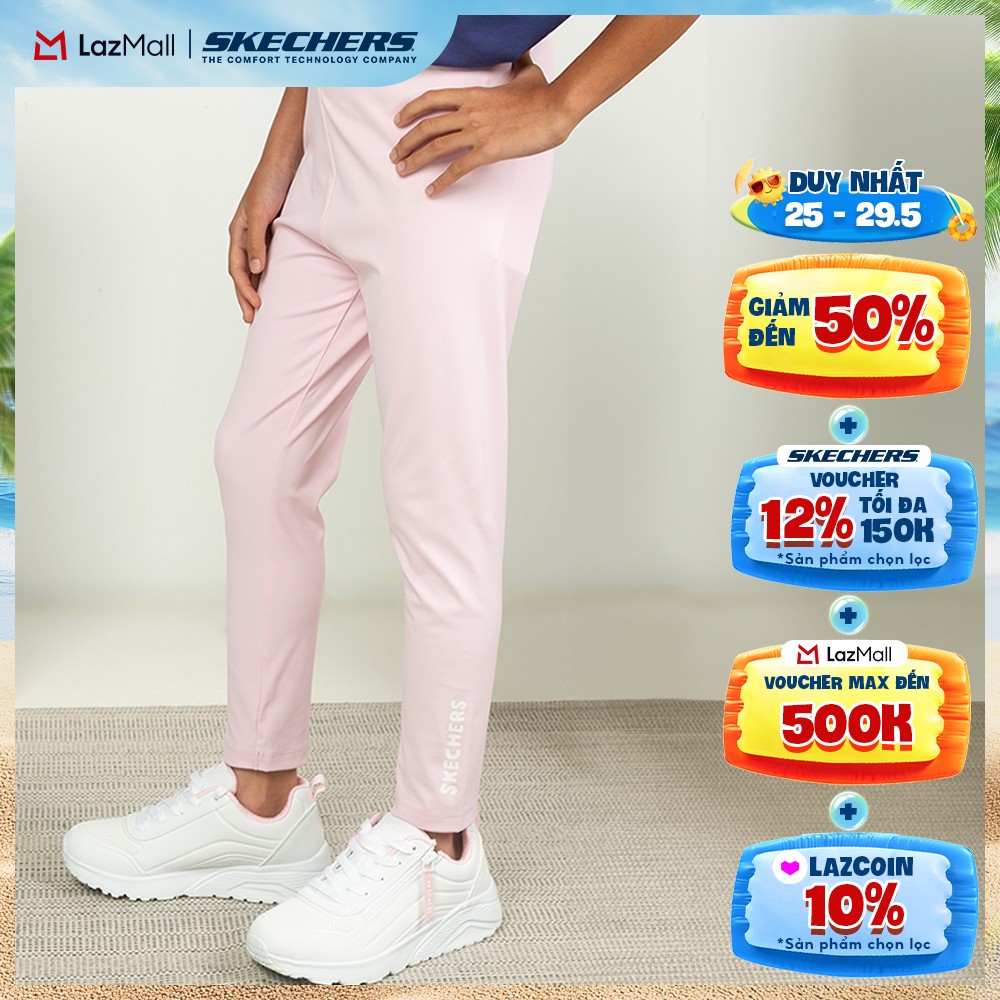 [Chỉ 25-29.5 - Voucher Skechers 15% + Voucher Lazada 18%] Quần Trẻ Em Skechers Urban Outdoor Leggings - SL325K277-04VJ